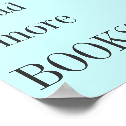 Weitere Bücher lesen Poster (Ecke)