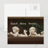 Weitere Bücher lesen Postkarte (Vorne/Hinten)