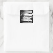 Weitere Bücher lesen Quadratischer Aufkleber (Tasche)