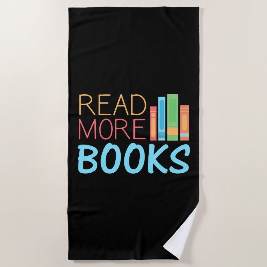 Weitere Bücher lesen Strandtuch (Vorderseite)