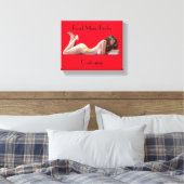 Weitere Bücher lesen Thunder_Cove Leinwanddruck (Insitu (Schlafzimmer))