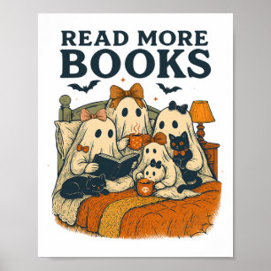 Weitere Bücher Niedlich Ghost Family Halloween Men Poster