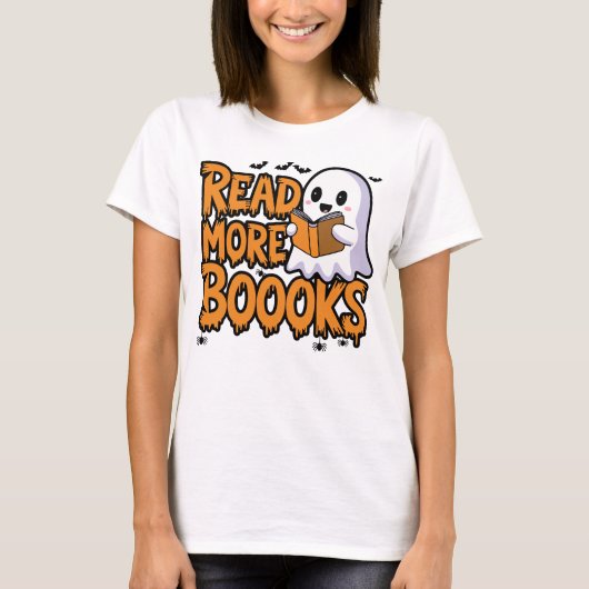Weitere Bücher zu Ghost Halloween T-Shirt (Vorderseite)