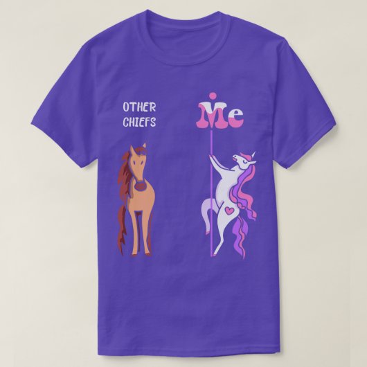 Weitere Chefs T-Shirt Unicorn Chefkoch Funny Gift (Design vorne)