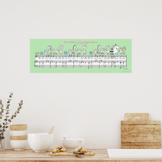 WEITERE FISH EWA MARE EGRETS MOOSE Boynton Plakat (Küche)