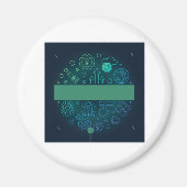 Weitere Grafikdesign Magnet (Vorne)