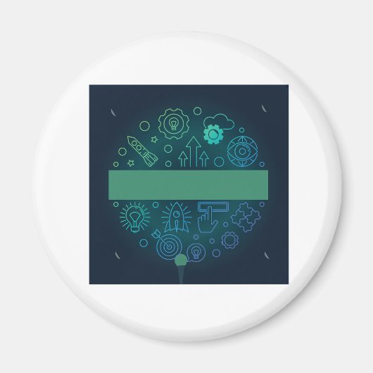 Weitere Grafikdesign Magnet (Vorne)