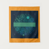 Weitere Grafikdesign Wandteppich (Vorderseite)