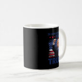 Weitere Gründe für die Wahl Trumps wegen Verurteil Kaffeetasse (VorderseiteRechts)