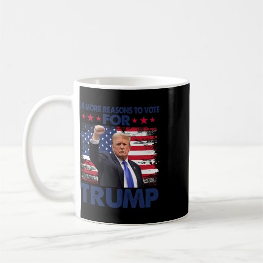 Weitere Gründe für die Wahl Trumps wegen Verurteil Kaffeetasse (Links)