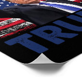 Weitere Gründe für die Wahl Trumps wegen Verurteil Poster (Ecke)