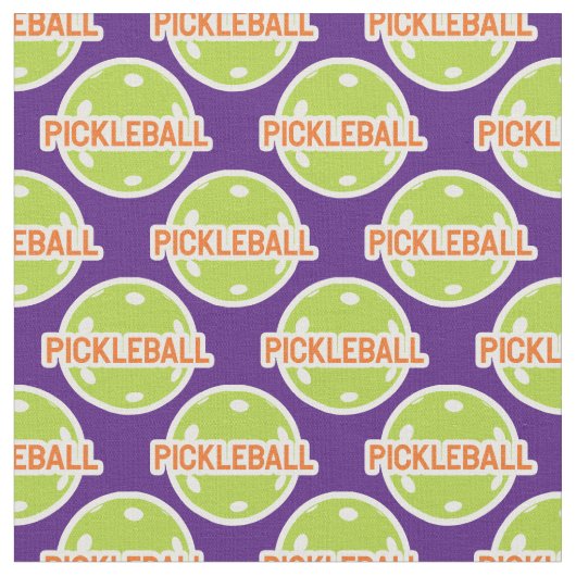 Weitere grüne Pickleballs - benutzerdefinierter Hi Stoff (Nahaufnahme)