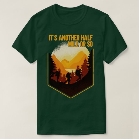 Weitere halbe Meile1 T-Shirt (Design vorne)