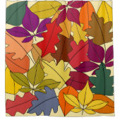 Weitere Herbstverläufe Duschvorhang (Vorderseite)