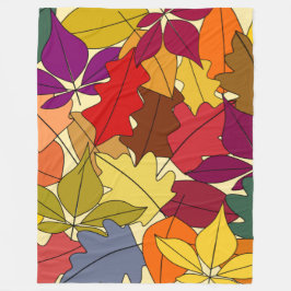 Weitere Herbstverläufe Fleecedecke