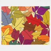 Weitere Herbstverläufe Fleecedecke (Vorderseite (Horizontal))