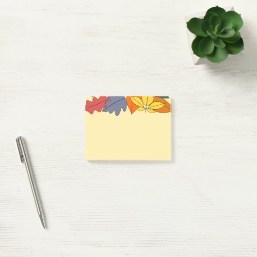 Weitere Herbstverläufe Post-it Klebezettel (Büro)