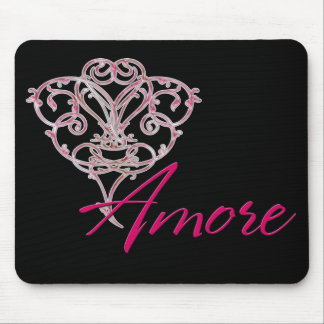 Weitere Informationen zu Scrolled Heart Design 1 M Mousepad