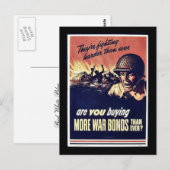 Weitere Kriegsanleihen Postkarte (Vorne/Hinten)