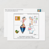 WEITERE KULTUR Cartoon Postcard bis April McCallum Postkarte (Vorne/Hinten)