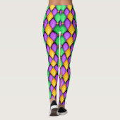 Weitere Mardi Gras Diamonds Pop Mode Leggings (Rückseite)