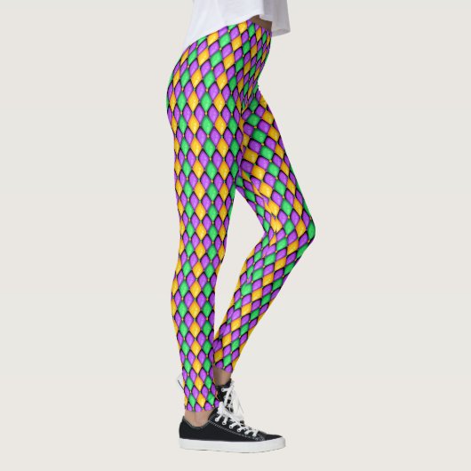 Weitere Mardi Gras Diamonds Pop Mode Leggings (Rechts)