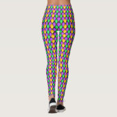 Weitere Mardi Gras Diamonds Pop Mode Leggings (Rückseite)