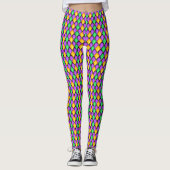 Weitere Mardi Gras Diamonds Pop Mode Leggings (Vorderseite)