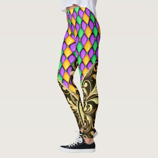 Weitere Mardi Gras Diamonds Pop Mode Leggings (Links)