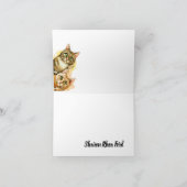 Weitere Peeking Cats Notecards Dankeskarte (Innenseite)