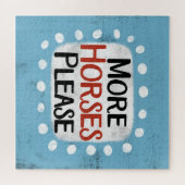 Weitere Pferde Bitte Jigsaw Puzzle (Horizontal)