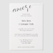 Weitere Skripte Italienische Hochzeit Pergament Einladungen (Vorderseite)