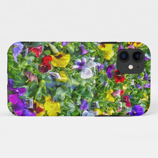 Weitere Stiefmütterchen Case-Mate iPhone Hülle (Rückseite (Horizontal))