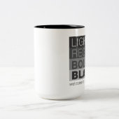 Weiterentwicklung Zweifarbige Tasse (Mittel)