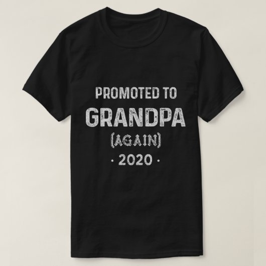 Weiterer Besuch des Großvaters Ende 2020 T-Shirt (Design vorne)
