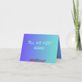 Weiterfahrt zu neuen Abenteuern>Abschiedskarte Karte (Rückseite)