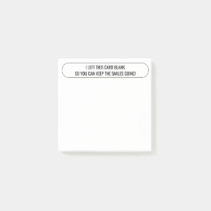 Weitergeben dieser Kartennachrichten Post-it Klebezettel