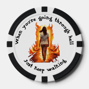 Weitergehen Pokerchips