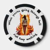 Weitergehen Pokerchips (Rückseite)