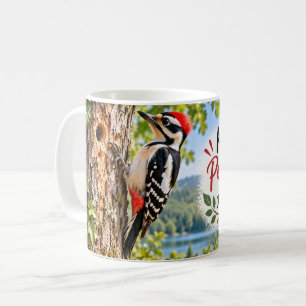 Weiterhacken Specht Kaffeetasse