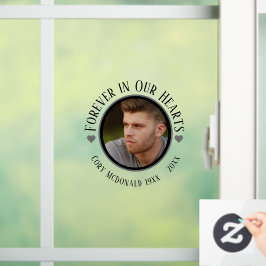 WEITERHIN IN UNSEREM HERZENSPEICHER, AUTO FENSTERAUFKLEBER