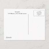 weitermachen ankündigungspostkarte (Rückseite)