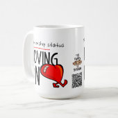 Weitermachen Kaffeetasse (Vorderseite Links)