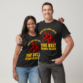 Weiterrollen, bis der Gürtel schwarz wird Brasilia T-Shirt (Unisex)