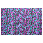 Weites heraus Retro psychedelisches abstraktes Stoff (Yard (91,4 cm))