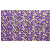 Weites heraus Retro psychedelisches abstraktes Stoff (Yard (91,4 cm))
