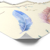 Weites inspirierendes Motivierend Chinesisches Spr Poster (Ecke)