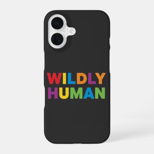 Weitgehend menschlich iPhone 16 hülle (Rückseite)