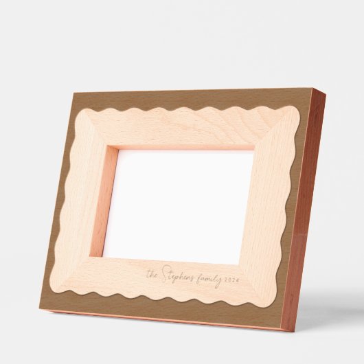 Weitgestellter Rahmen, einfach, modern, minimalist Geätzte Rahmen (Links)