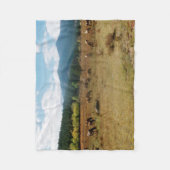 Weitwinkel-Vlies-Decke Fleecedecke (Vorderseite)